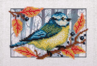 " Klart" набор для вышивания 8- 134 " Синичка" 