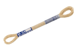 Нитки для вышивания " Gamma" мулине SM металлик 100% полиэстер 8 м М- 04 св. золотой